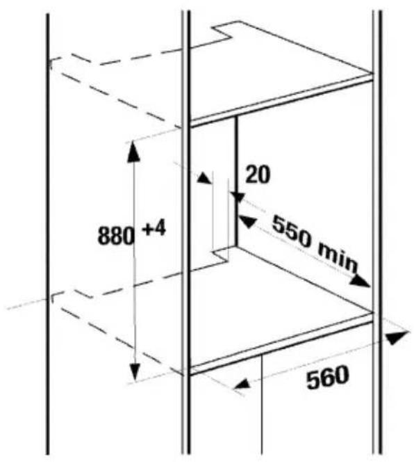 GRUNDIG GWS 2152 X - Emplacement d'installation adequat - 10