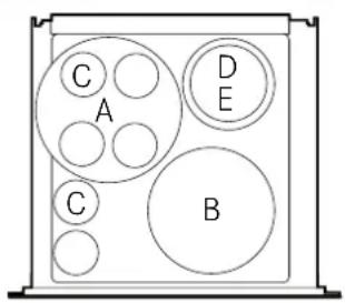 FRANKE FS DRW 14 - Peten komplet obiadowy wrazznaczyniami do podawania - 3