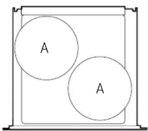 FRANKE FS DRW 14 - Eksempler på isætning - 1