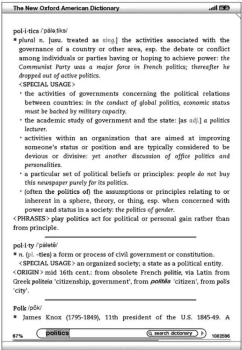 AMAZON Kindle DX (4th gen) - RECHERCHE D'UNE DEFINITION - 1