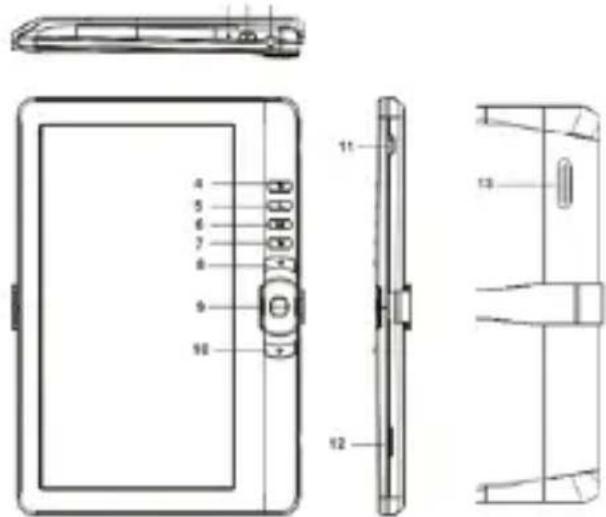 Approx APPEB02GR - Beschrijving van de onderdelen - 1