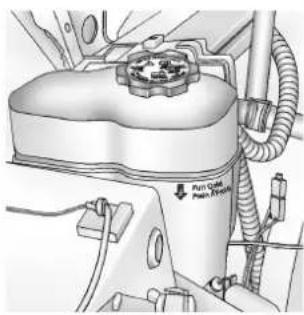 GMC Yukon (2011) - Vérificationduniveaude liquidederefroidissement - 1