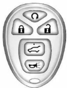 GMC Yukon (2011) - Fonctionnement du systèmede télédéverrouillage(RKE) - 1