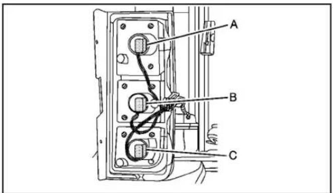 Hummer H2 (2009) - Feux arrêt, clignotants, feu d'arrêt et feu des recul - 1