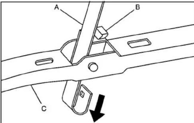 Hummer H2 (2009) - Remplacement de la raclette d'essuie-glace - 2