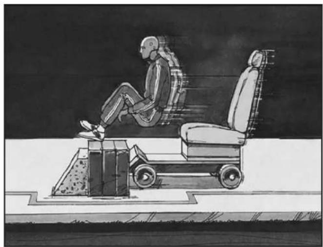 Hummer H2 (2009) - Efficacité des ceintures de sécurité - 3