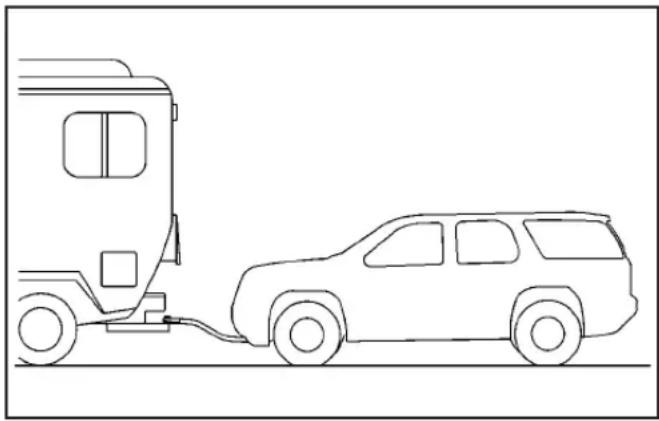 Hummer H2 (2009) - Remorquage d'un vehicule récréatif - 1