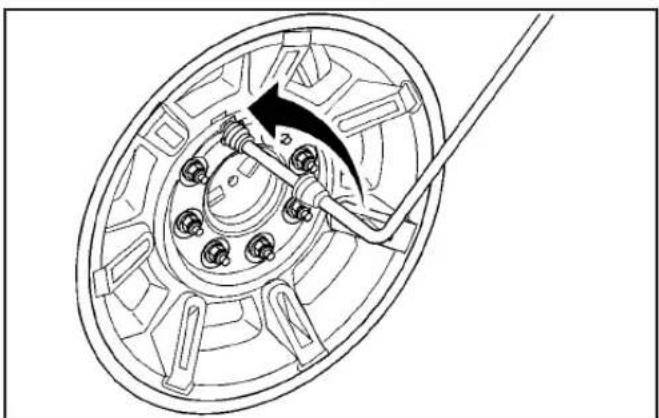 Hummer H2 (2009) - Dépose de la roue de secours (SUT) - 3