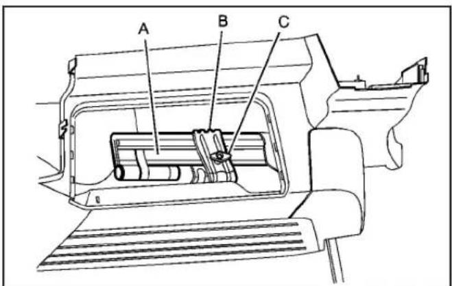 Hummer H2 (2009) - Rangement du cric et des outils - 3