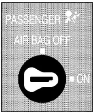 Hummer H2 (2009) - Interrupteur de désactivation de sac gonflable - 1