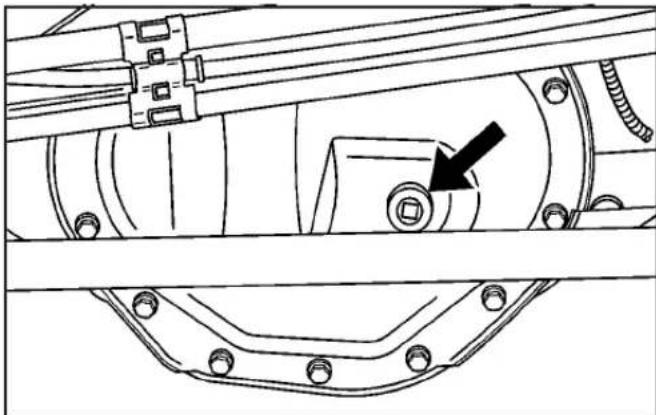 Hummer H2 (2009) - Vérification du niveau de lubricant - 1