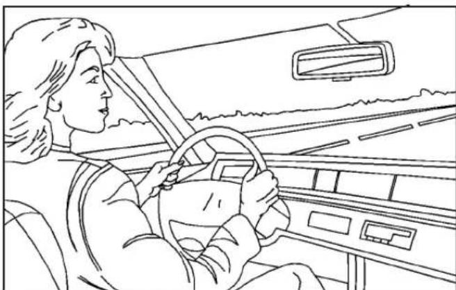 Hummer H2 (2009) - Manipulation du volant en situations d'urgence - 1