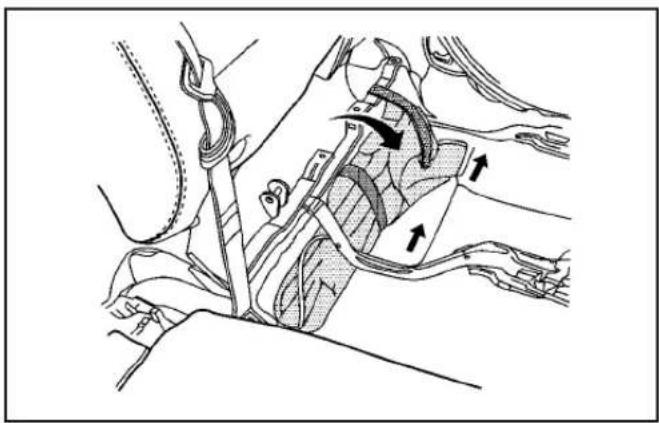 Hummer H2 (2009) - Rangement du cric et des outils - 2