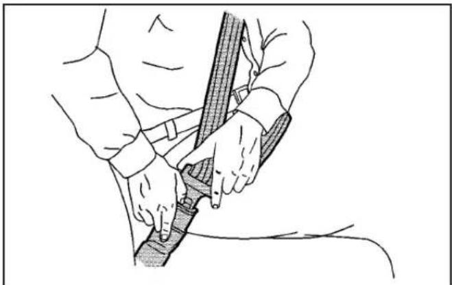 Hummer H2 (2009) - Ceinture à triple point d'appui - 3