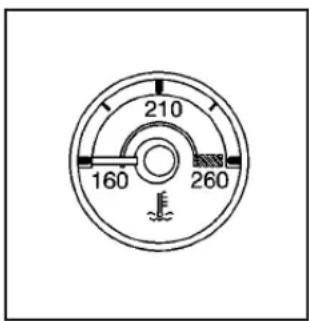 Hummer H2 (2009) - Indicateur de température du liquide de refroidissement du moteur - 1