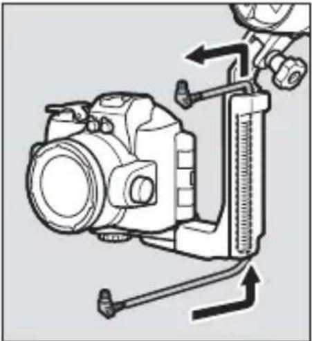 NIKON SBN10 - Pass the cable through the grip. - 1