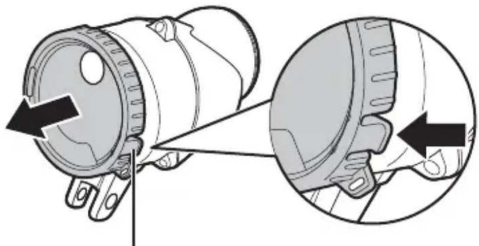 NIKON SBN10 - ■ Desinstalación del adaptador - 1