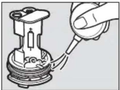 NIKON SBN10 - Inspect the O-ring guide. - 1
