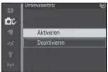Unterwasserplatz Aktivieren Deaktivieren
