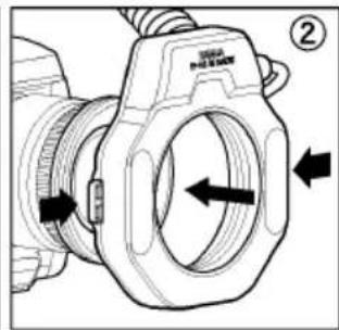 SIGMA EM140 DG Macro (Pentax) - ADAPTAR LA UNIDAD DE FLASH - 2
