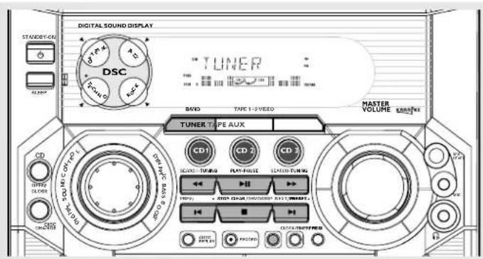 PHILIPS FWC355 - Réception radio - 1