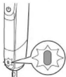 PHILIPS OneBlade QP2522 - Batteristatusindicator QP2531, QP2530: - 2