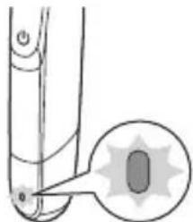 PHILIPS OneBlade QP2522 - Statusindicator for batteri QP2531, QP2530: - 1