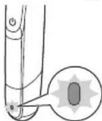 PHILIPS OneBlade QP2522 - Pil durum goestergesi QP2531, QP2530: - 1