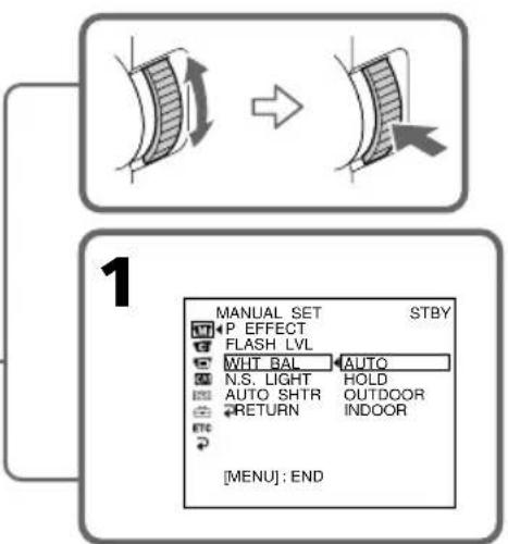 SONY DCRTRV40E - Manueller Weißabgleich - 4