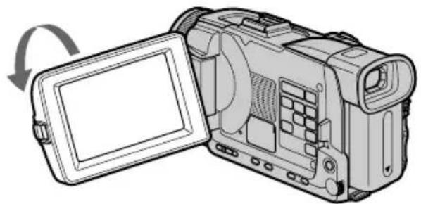 SONY DCRTRV40E - Bildwiedergabe auf dem LCD-Schirm - 1