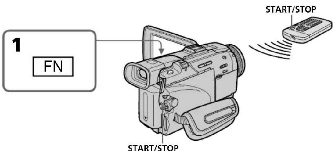 SONY DCRTRV40E - Aufnehmen mit dem Selfstauslöser - 1