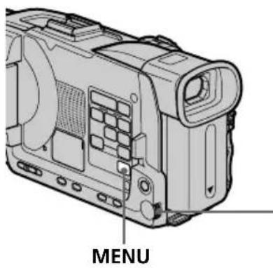 SONY DCRTRV40E - Schritt 2 Einstellen von Datum und Uhrzeit - 2