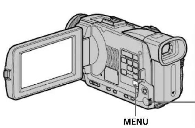 SONY DCRTRV40E - Manueller Weißabgleich - 3