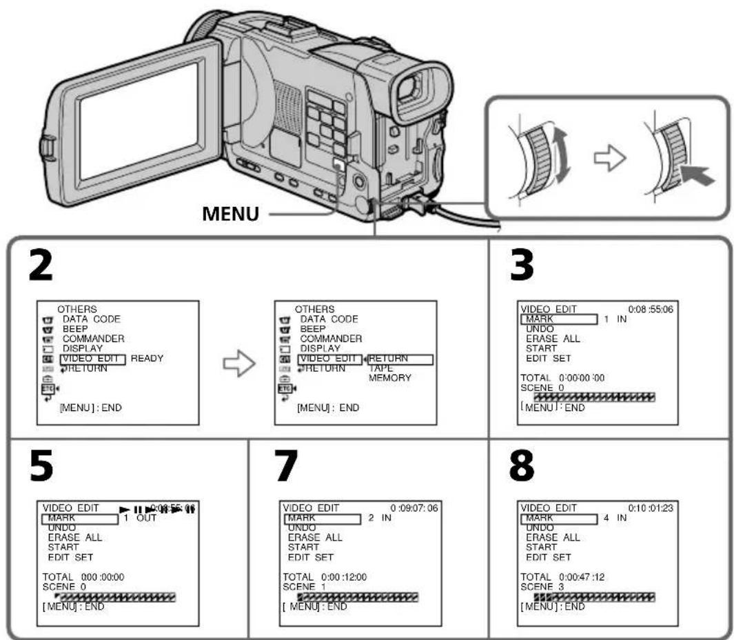 SONY DCRTRV40E - Schritt 1: Erstellen des Programms - 1