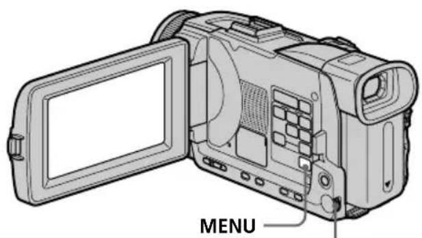 SONY DCRTRV40E - Benennen einer Cassette - 2