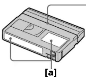 SONY DCRTRV40E - Reinigung der goldbeschichteten Anschlusskontakte - 1