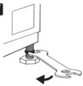 WHIRLPOOL AWOD 7224 - AANSLUITEN VAN DE AFVOERSLANG - 6