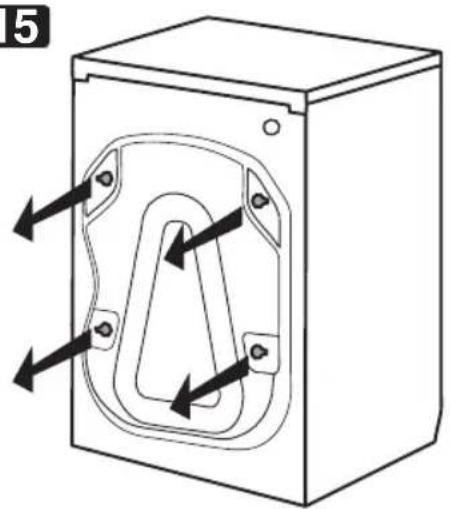 WHIRLPOOL AWOD 7224 - AANSLUITEN VAN DE AFVOERSLANG - 1
