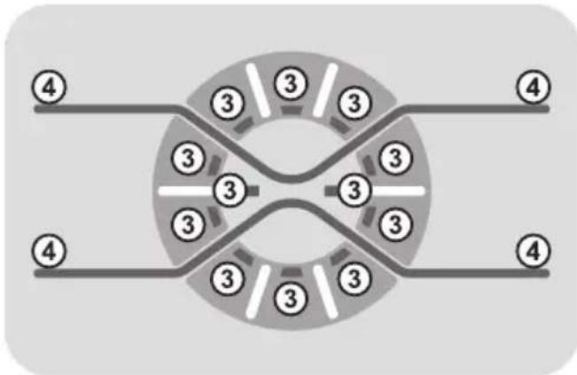 HOOVER DWT 413 AH1S - 2) Botão SELECTOR DE PROGRAMAS - 1