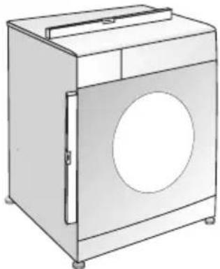 BEKO WMB 50621 UY - Réglage des pieds - 2