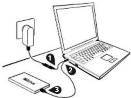 TrekStor DataStation maxi t.u - 1) Інсталяція драйверів - 1