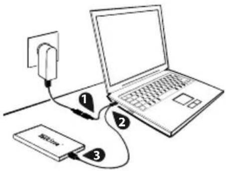 TrekStor DataStation maxi t.u - 1) Illesztőprogram telepítése - 1