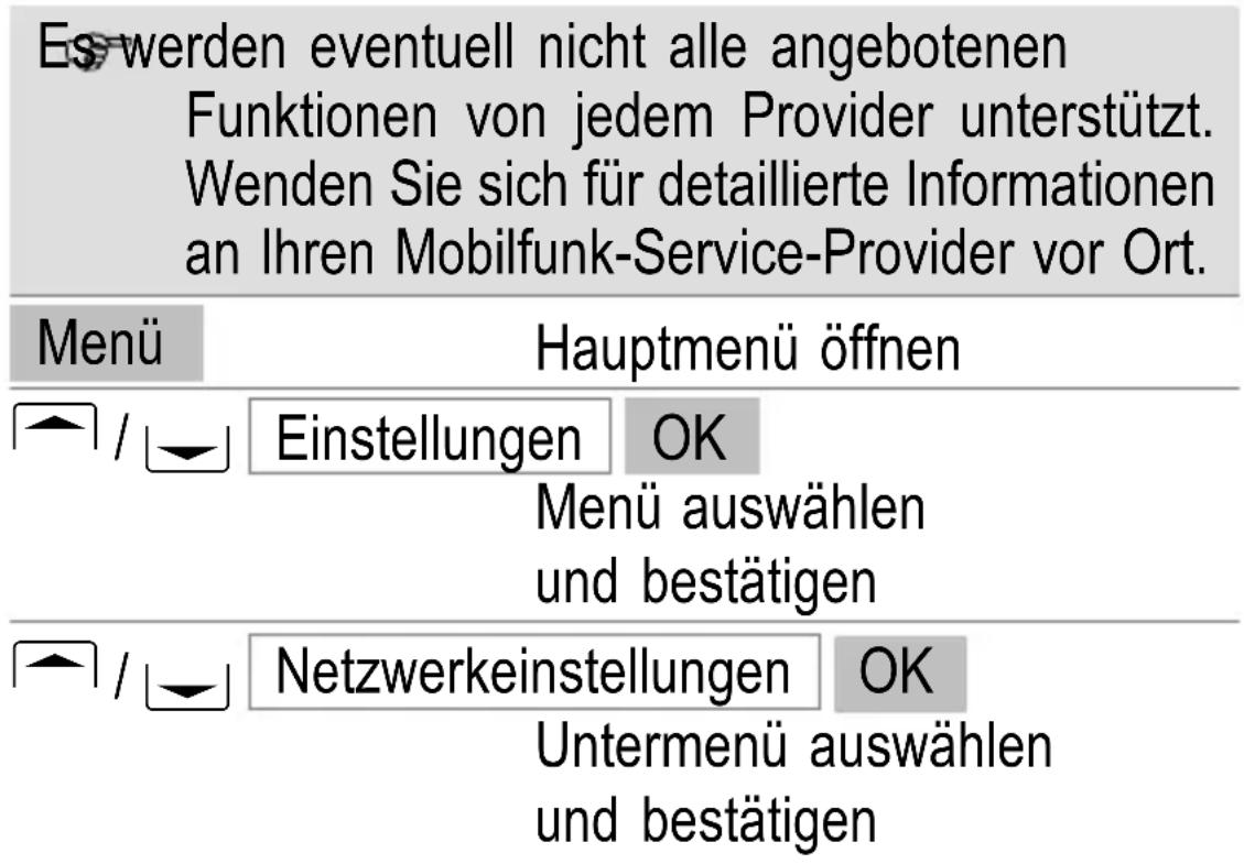 SWITEL M350 - Netzeinstellungen - 1