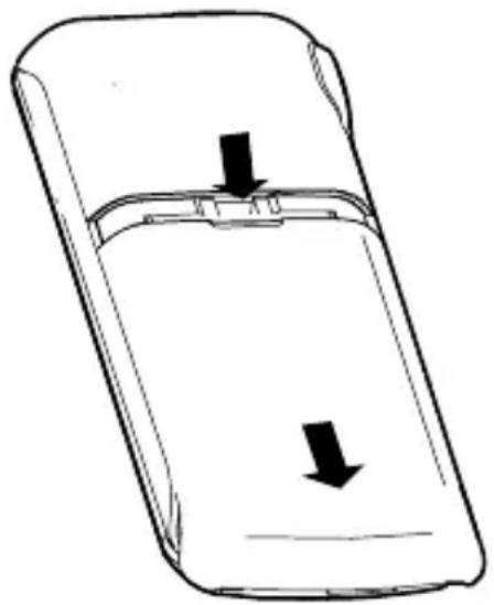 SWITEL M350 - Installer la carte SIM - 3