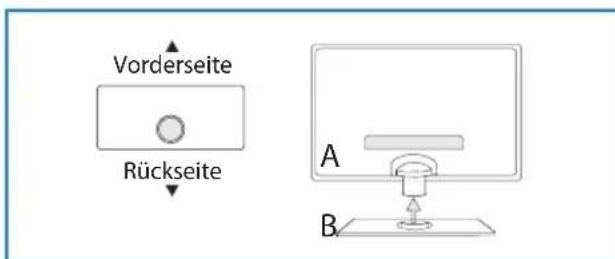 BLAUPUNKT 32173IHT1HBKUP - 26", 32" und 40" TV Zusammenbau des Standfußes - 1