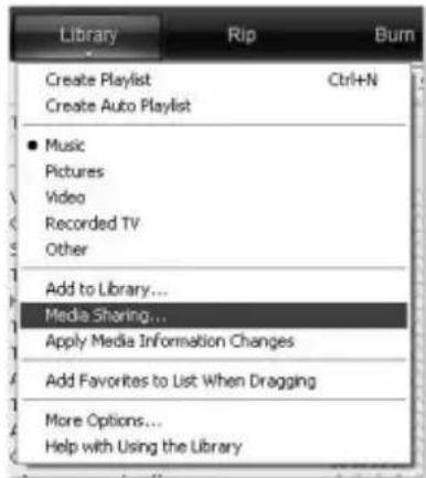 CHANGHONG LED40D1100ISX - - Attivare la condivisione dei media - 1