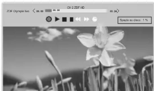 CHANGHONG LED40D1100ISX - Funzione ridardo temporale TIME SHIFT - 1