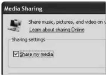 CHANGHONG LED40D1100ISX - Einschalten der Medienfreigabe - 2