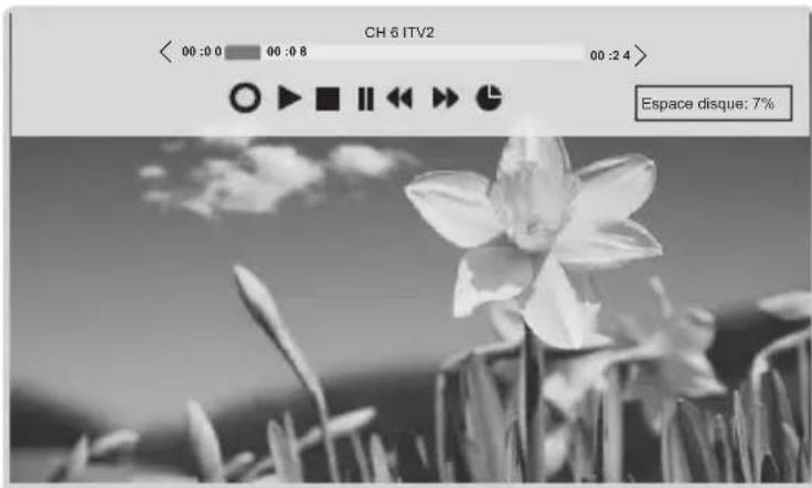 CHANGHONG LED40D1100ISX - Enregistrement instantané - 1