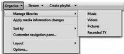 CHANGHONG LED40D1100ISX - - Come Aggiungere delle voci alla libreria di Windows Media Player - 1